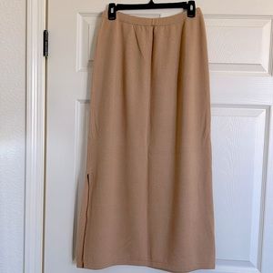 100% 2 ply cashmere skirt